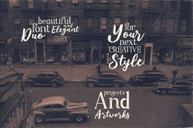 Murray Script Font Duo Font by JumboDesign — Script Handwritten Font — thumbnail 4
