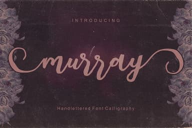 Murray Script Font Duo Font by JumboDesign — Script Handwritten Font — thumbnail 5