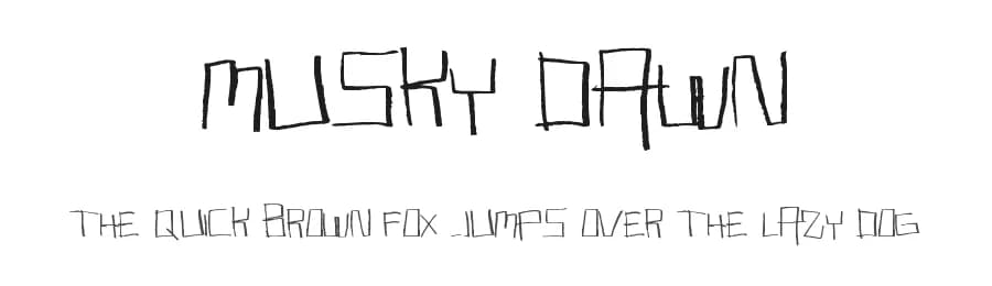 Musky Dawn by Xerographer Fonts — Script Handwritten Font