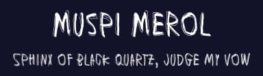 Muspi Merol by Juha Korhonen — Script Handwritten Font — thumbnail 2
