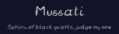 Mussati by Raptus (creativi) — Script Handwritten Font — thumbnail 2