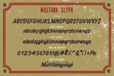 Mustank Font by RochArt — Script Handwritten Font — thumbnail 2
