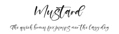 Mustard by Perspectype Studio - Letterena.com — Script Handwritten Font — thumbnail 1
