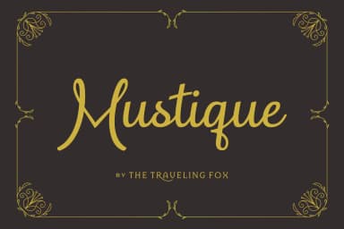 Mustique Font by The Traveling Fox — Script Handwritten Font — thumbnail 2