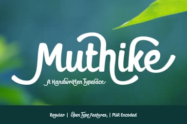 Muthike Font by Creative Fabrica Fonts — Script Handwritten Font — thumbnail 4