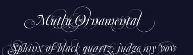 Mutlu Ornamental by Gazoz — Script Handwritten Font — thumbnail 2