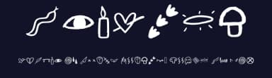 Mxnster by Gonz NFT — Dingbats Font — thumbnail 2