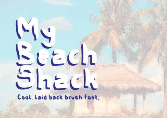 My Beach Shack Font by GraphicsBam Fonts — Script Handwritten Font