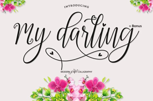 My Darling Font by Bexx Type — Script Handwritten Font