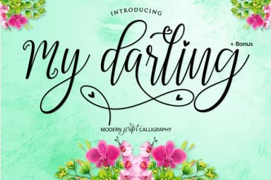 My Darling Font by Bexx Type — Script Handwritten Font — thumbnail 2