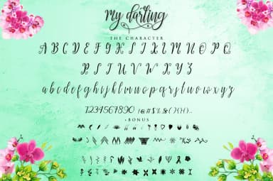 My Darling Font by Bexx Type — Script Handwritten Font — thumbnail 6