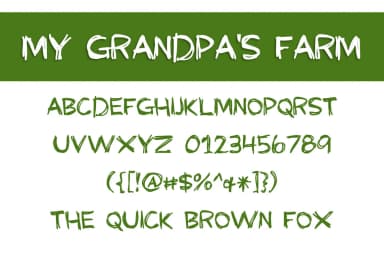 My Grandpa's Farm Font by brittneymurphydesign — Script Handwritten Font — thumbnail 2