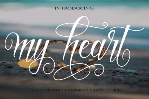 My Heart Font by faisal_Alfaraby — Script Handwritten Font