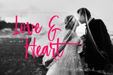 My Heart Trio Font by JorseType — Script Handwritten Font — thumbnail 3