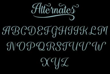 My Last Breath Font by Misti — Script Handwritten Font — thumbnail 6