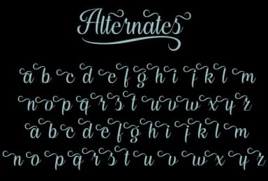 My Last Breath Font by Misti — Script Handwritten Font — thumbnail 7