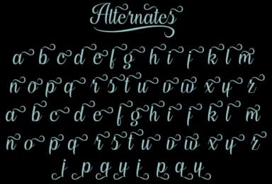 My Last Breath Font by Misti — Script Handwritten Font — thumbnail 8