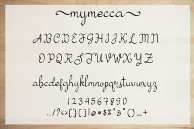 My Mecca Font by aminmario — Script Handwritten Font — thumbnail 9