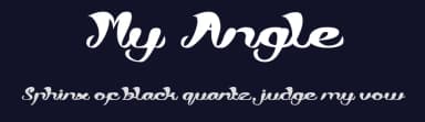 My Angle by weknow — Script Handwritten Font — thumbnail 2