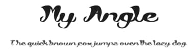 My Angle by weknow — Script Handwritten Font — thumbnail 1