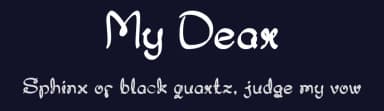 My Dear by weknow — Script Handwritten Font — thumbnail 2