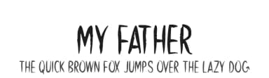 My Father by Md Shohail Bhuian — Script Handwritten Font — thumbnail 1