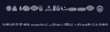 My Font Quraan 7 by Sughayer Foundry — Dingbats Font — thumbnail 2