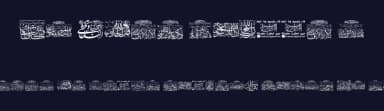 My Font Quraan 8 by Sughayer Foundry — Dingbats Font — thumbnail 2