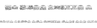 My Font Quraan 8 by Sughayer Foundry — Dingbats Font — thumbnail 1