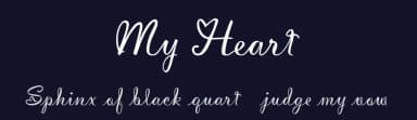 My Heart by Ameerazan Studio — Script Handwritten Font — thumbnail 2