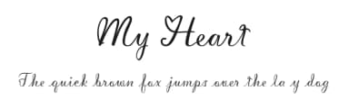 My Heart by Ameerazan Studio — Script Handwritten Font — thumbnail 1