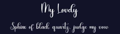 My Lovely by FreshtypeINK — Script Handwritten Font — thumbnail 2