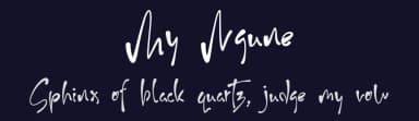 My Ngune by Twin Rizki — Script Handwritten Font — thumbnail 2