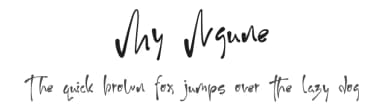 My Ngune by Twin Rizki — Script Handwritten Font — thumbnail 1