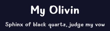 My Olivin by Alifinart Studio — Script Handwritten Font — thumbnail 2