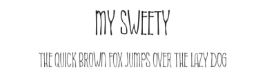 My Sweety by Fatigo — Script Handwritten Font — thumbnail 1
