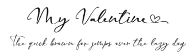 My Valentine by Letterara — Script Handwritten Font — thumbnail 1
