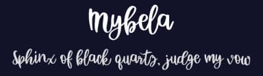 Mybela by Scratch Design — Script Handwritten Font — thumbnail 2