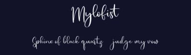 Mylofist by Maulana Creative — Script Handwritten Font — thumbnail 2