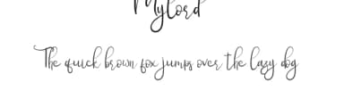 Mylord by Haksen Studio — Script Handwritten Font — thumbnail 1