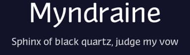 Myndraine by Christopher Miller — Sans Serif Font — thumbnail 2