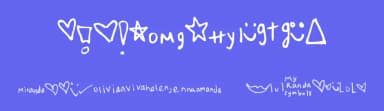 MyRanda Symbols by Miranda Matthews — Dingbats Font — thumbnail 3