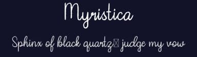 Myristica by Katario Studio — Script Handwritten Font — thumbnail 2