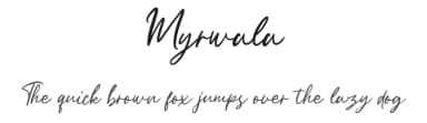 Myrwala by Creatype Studio — Script Handwritten Font — thumbnail 1