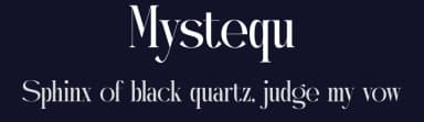 Mystequ by Storytype Studio — Serif Font — thumbnail 2
