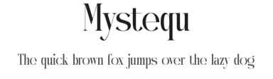 Mystequ by Storytype Studio — Serif Font — thumbnail 1