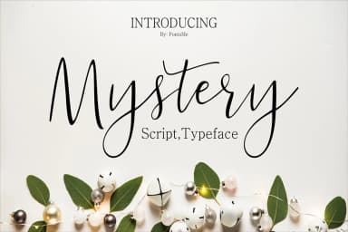 Mystery Font by ed.creative — Script Handwritten Font — thumbnail 1