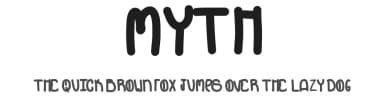 Myth by Des Gomez — Script Handwritten Font — thumbnail 1