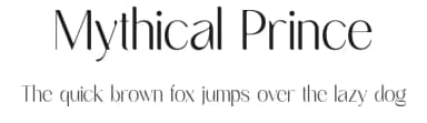 Mythical Prince by Sign Studio — Sans Serif Font — thumbnail 1
