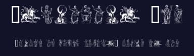 Mythology One by Emerald City Fontwerks — Dingbats Font — thumbnail 2